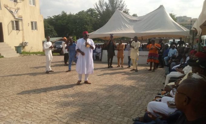Hon. Joshua Chinedu Obika Champions Unity and Party Growth at Labour Party FCT Stakeholders Meeting