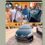 Hon. Joshua Chinedu Obika-MHR, Presents Official Vehicle To HRH Alhaji Ismaila Muhammed Danladi-MFR, “Sarki Karshi”