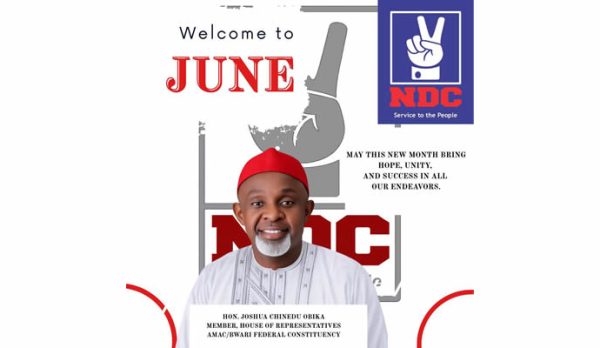 Happy New Month Of June Message From Hon obika