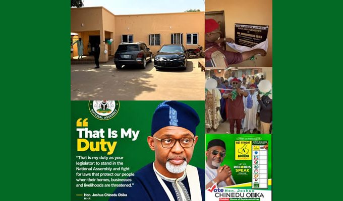 On The 8Th Of March 2025, Hon. Joshua Chinedu Obika-MHR, Commissioned Esu Of Jikwoyi Palace,